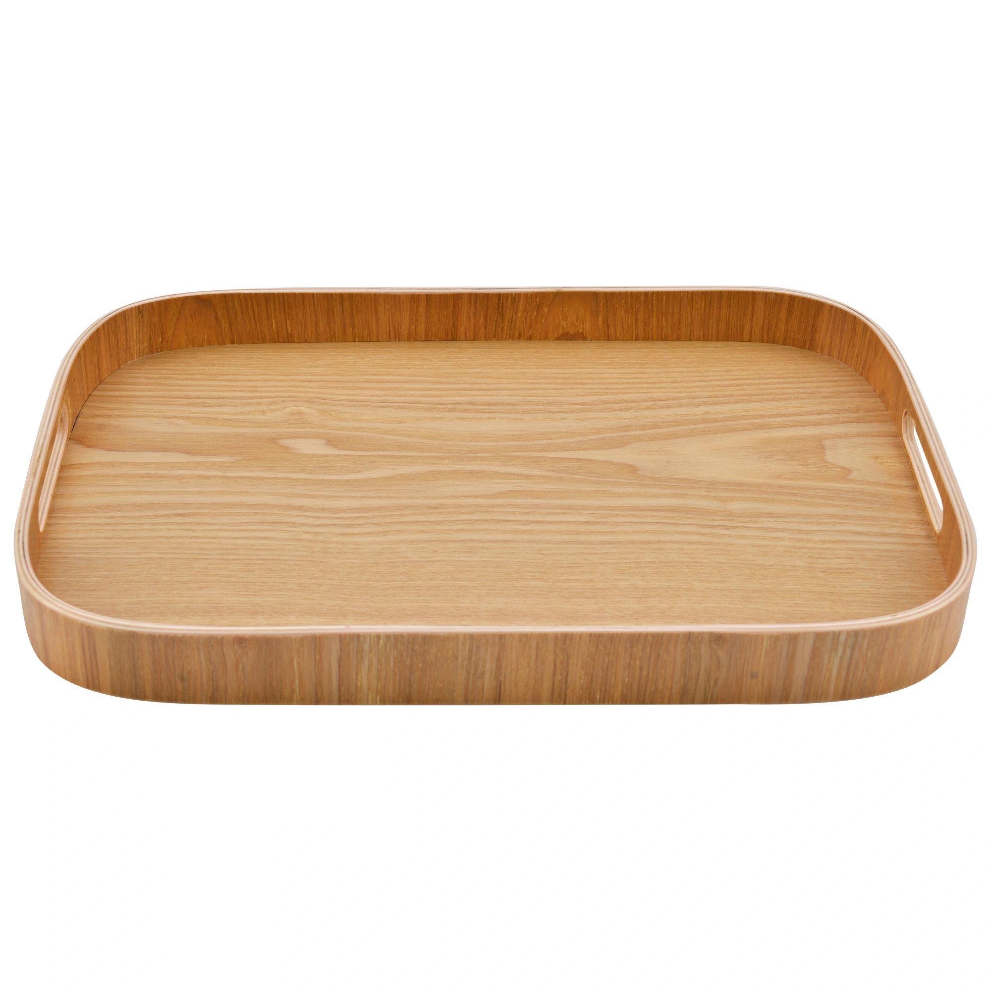 Wood serving tray and board for handcrafted presentation